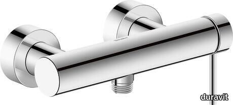 Circle Single lever shower mixer for exposed installation