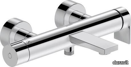 Tulum Single lever bathtub mixer for exposed installation