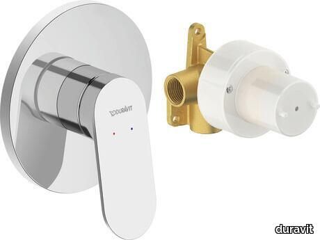 Wave Single lever shower mixer for concealed installation