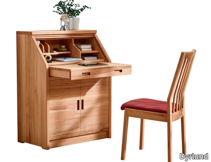 5252K/2 - Wooden secretary desk _ Dyrlund