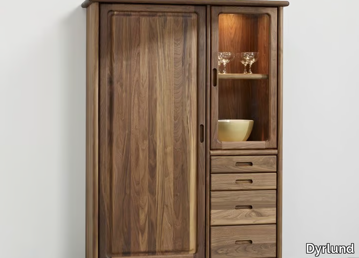 1141M - Highboard with drawers _ Dyrlund