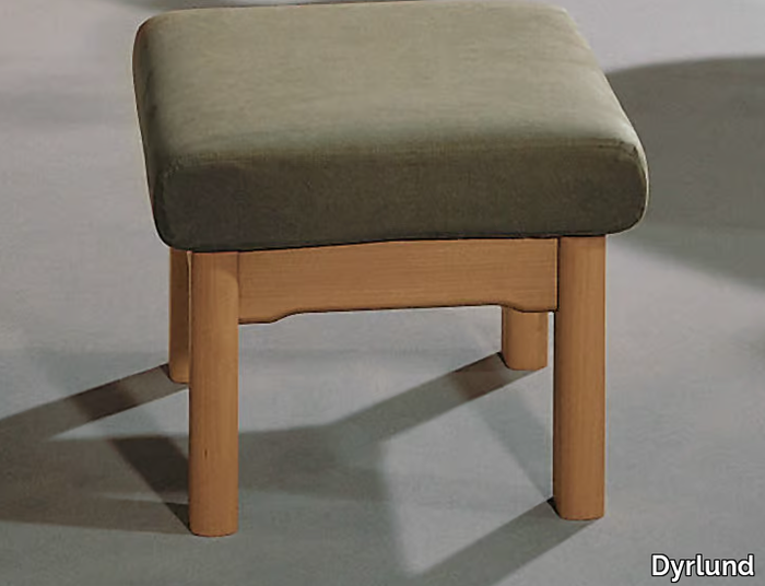 1230FS - Wooden footstool _ Dyrlund