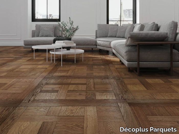 DALLES CHANTILLY FUME HUILE - Solid wood parquet _ Décoplus Parquets