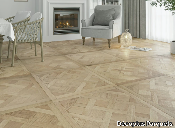 DALLES DE VERSAILLES PRIME BRUT - Solid wood parquet _ Décoplus Parquets