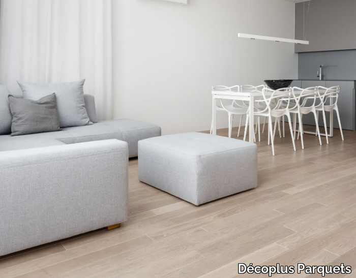 MULTIPLY SÉLECTION NEIGE VERNIS - Floating preﬁnished multi-layer wood parquet _ Décoplus Parquets