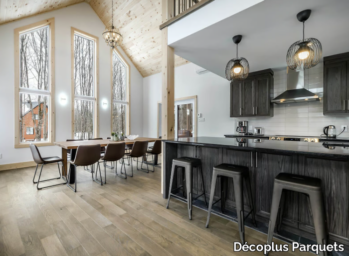 MYSTIC - Floating brushed oak parquet _ Décoplus Parquets