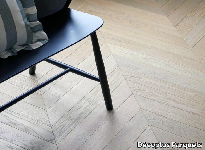 POINT DE HONGRIE NOBLESS INVISIBLE - Solid wood parquet _ Décoplus Parquets