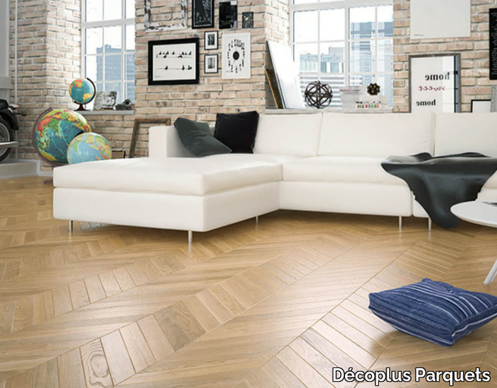 POINT DE HONGRIE NOBLESS NATUREL - Solid wood parquet _ Décoplus Parquets