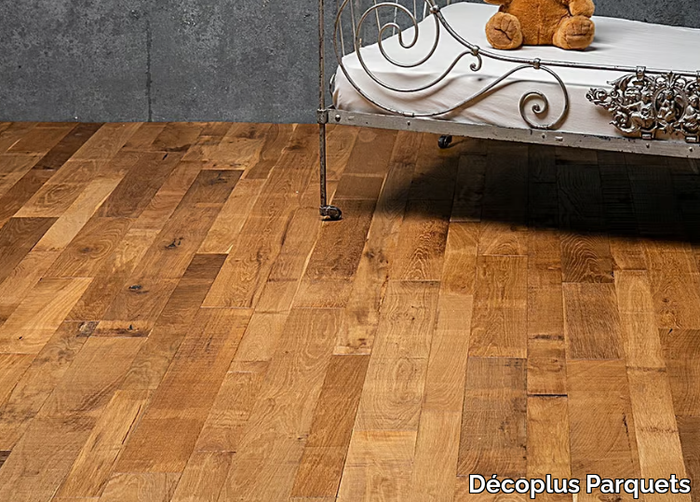 CHÊNE ECOLOGIQUE FUMÉ HUILÉ NATUR - Floating preﬁnished oak parquet _ Décoplus Parquets