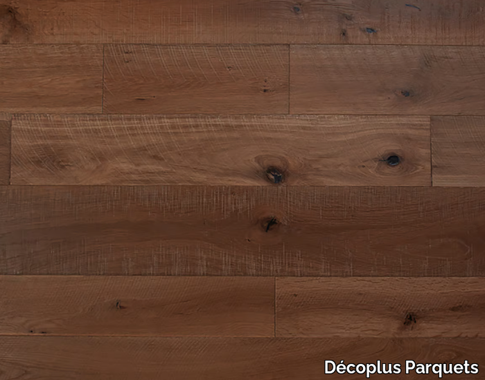 HOLLISTIC FUME - Floating brushed oak parquet _ Décoplus Parquets