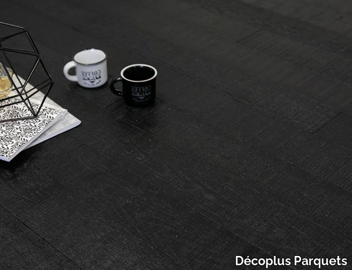 MULTIPLY SELECTION NOIR INTENSE SCIE - Floating preﬁnished multi-layer wood parquet _ Décoplus Parquets