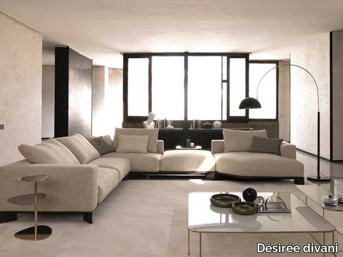 EASTON - Sectional sofa with removable cover _ Désirée divani