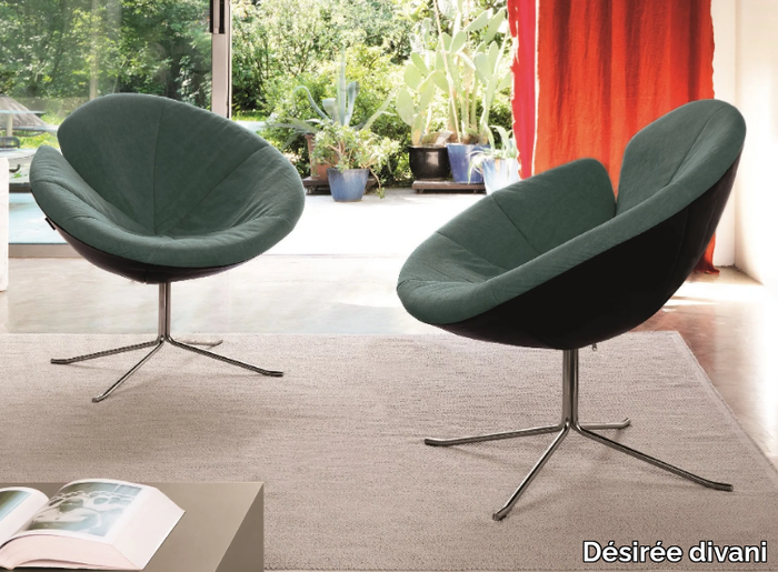 ONE FLO - Upholstered armchair _ Désirée divani