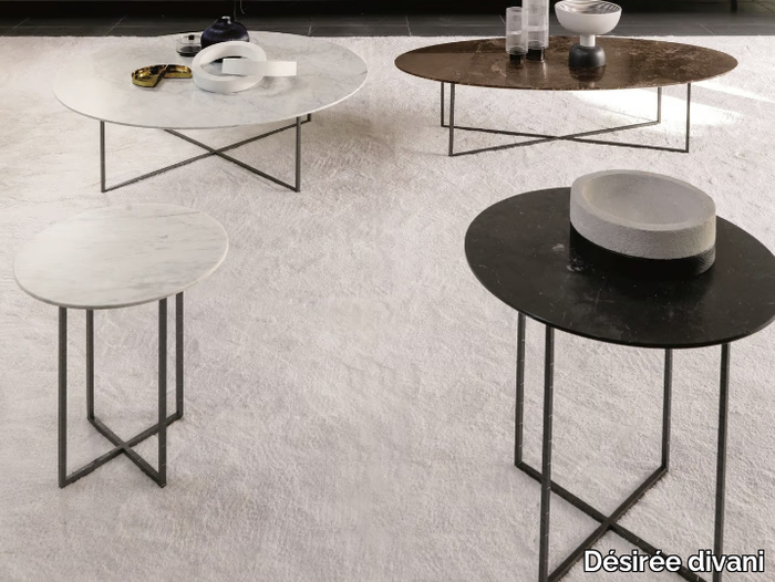 SABI - Marble coffee table for living room _ Désirée divani