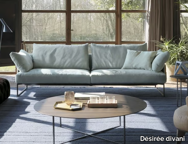 ARLON - 3 seater fabric sofa with removable cover _ Désirée divani