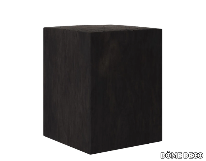 LOME - Square solid wood coffee table _ DÔME DECO