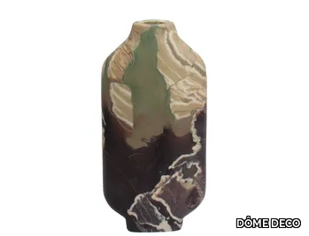 ESME - Rojo Levanto marble vase _ DÔME DECO
