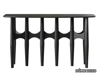 LIMA - Rectangular powder coated aluminium console table _ DÔME DECO