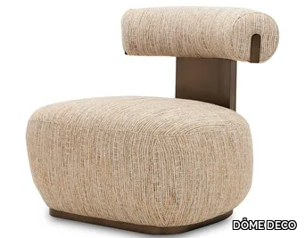LOCUS - Fabric easy chair _ DÔME DECO