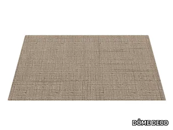 VOLGA - Solid-color rectangular jute rug _ DÔME DECO