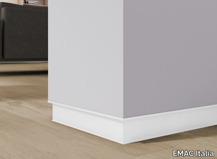 NOVORODAPIE® ECLIPSE - LED aluminium skirting board _ EMAC Italia