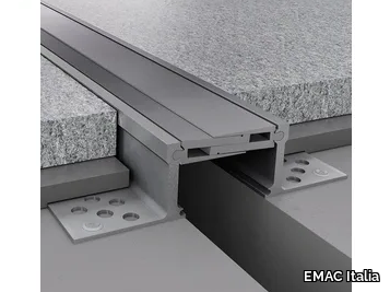 NOVOJUNTA PRO® METAL80 - Aluminium Flooring joint _ EMAC Italia