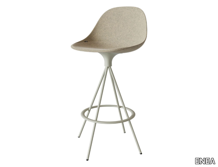 MATE SPIN - Trestle-based swivel barstool _ ENEA