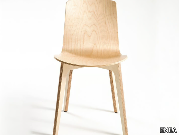 LOTTUS WOOD - Wooden chair _ ENEA