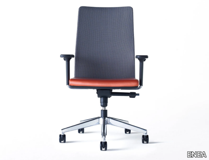 MOVADO - Office chair with castors with 5-Spoke base _ ENEA