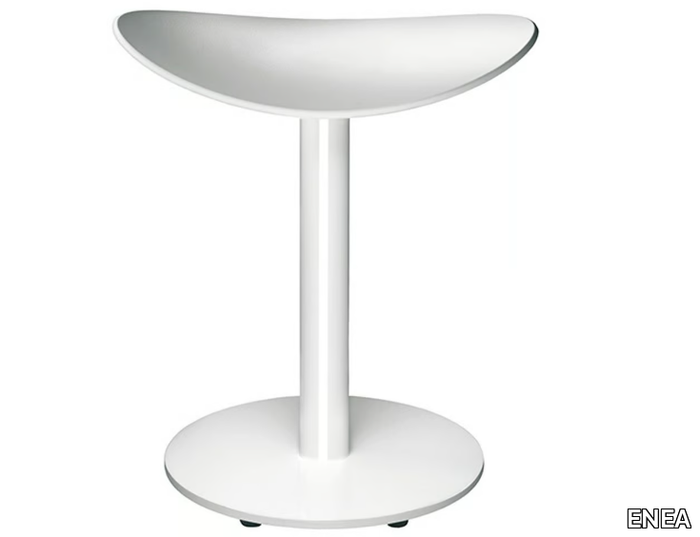 COMA - Low steel stool _ ENEA