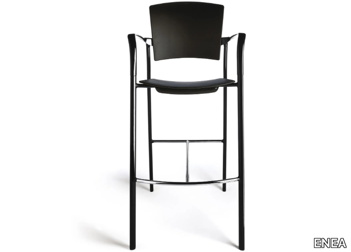 EINA - High stool with armrests _ ENEA