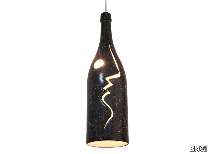 BOSSA MORA - LED handmade ceramic pendant lamp _ ENGI