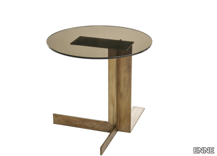 ATLANTIDE - Glass side table _ ENNE