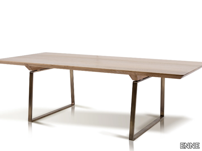 EDGE - Rectangular dining table _ ENNE