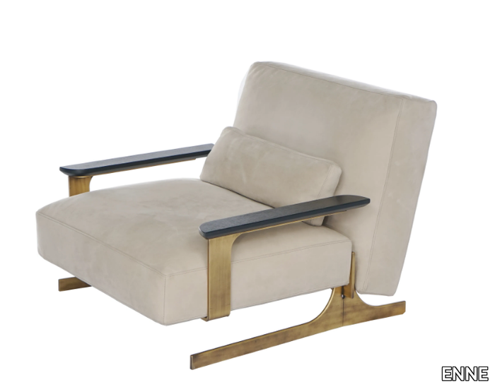 SAVANA - Leather armchair _ ENNE