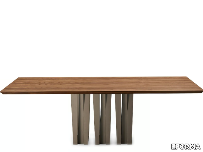 NARCISO - Rectangular wooden table _ EFORMA