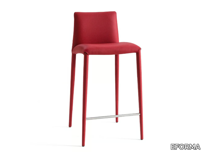 CINDY - High stool with footrest _ EFORMA