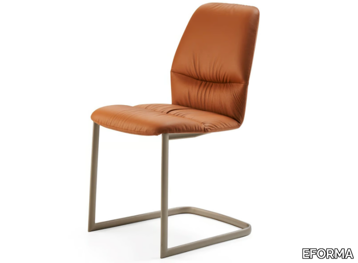 COS - Cantilever upholstered leather chair _ EFORMA