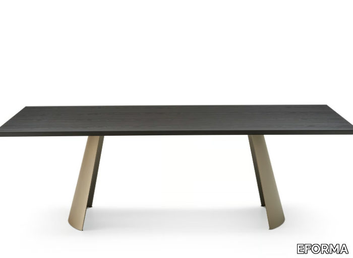 DORIAN - Rectangular wooden table _ EFORMA