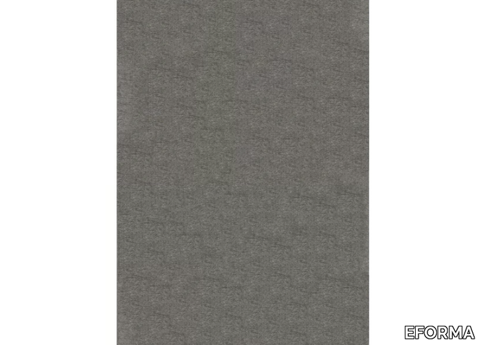 ARISA - Solid-color rectangular fabric rug _ EFORMA
