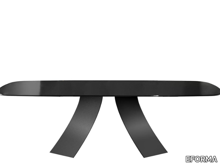 TWIST - Rectangular crystal table _ EFORMA