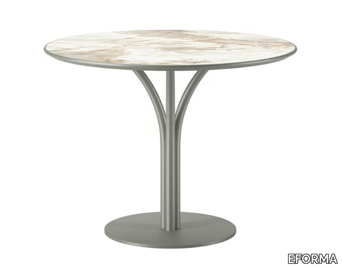 DODO BISTRO - Round ceramic table _ EFORMA