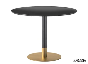 CILINDRO BISTROT - Round crystal table _ EFORMA