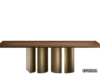 PLAI - Rectangular wooden table _ EFORMA