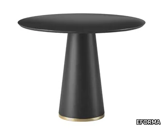 TED BISTRO - Round crystal table _ EFORMA