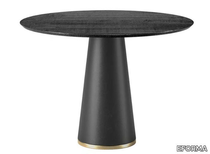 TED BISTRO - Round wooden table _ EFORMA