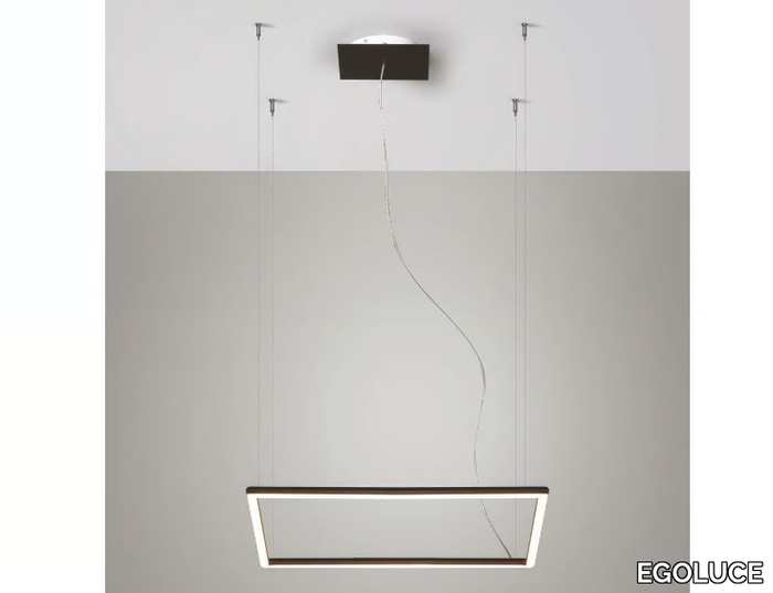 FRAME - LED aluminium pendant lamp _ EGOLUCE