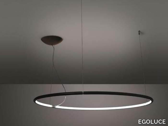 LANCIA TONDA XL / XXL - LED aluminium pendant lamp _ EGOLUCE