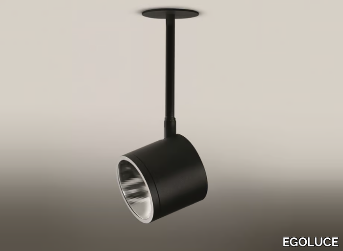 NEWTON FLAT SPOT - LED adjustable ceiling spotlight _ EGOLUCE