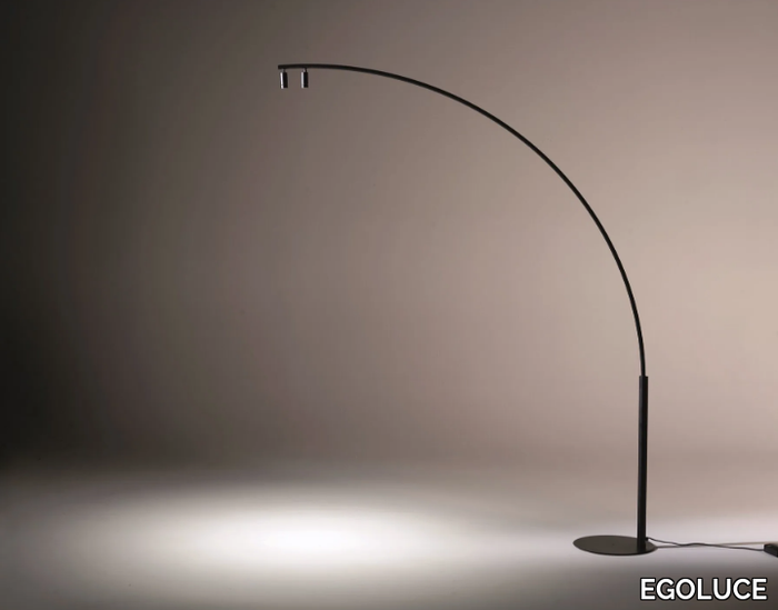 IRIS - LED adjustable aluminium arc lamp _ EGOLUCE